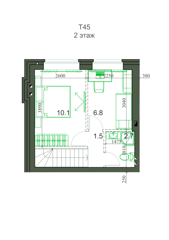 Проект Э6-Т45 (фото) № 3